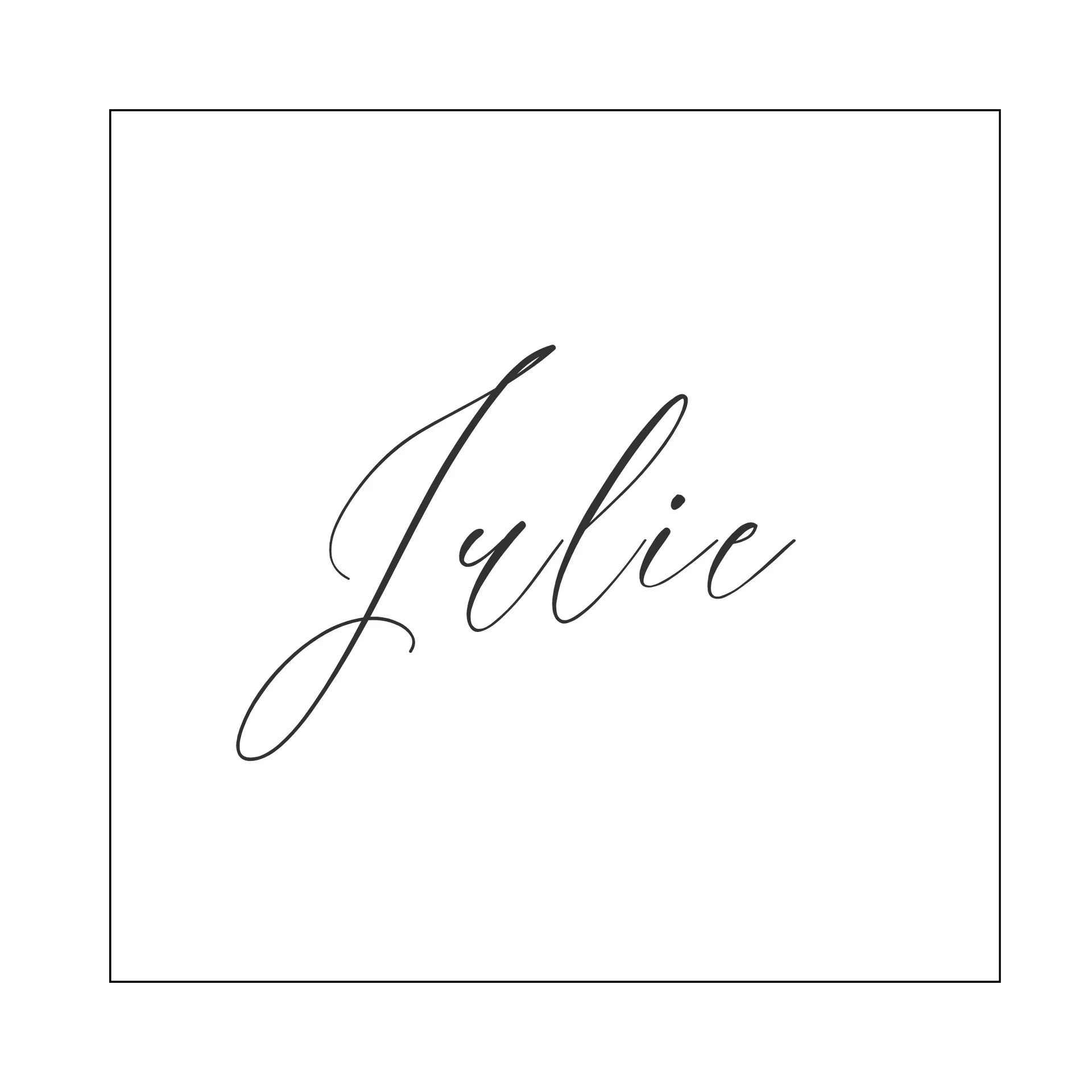 The Julie Font