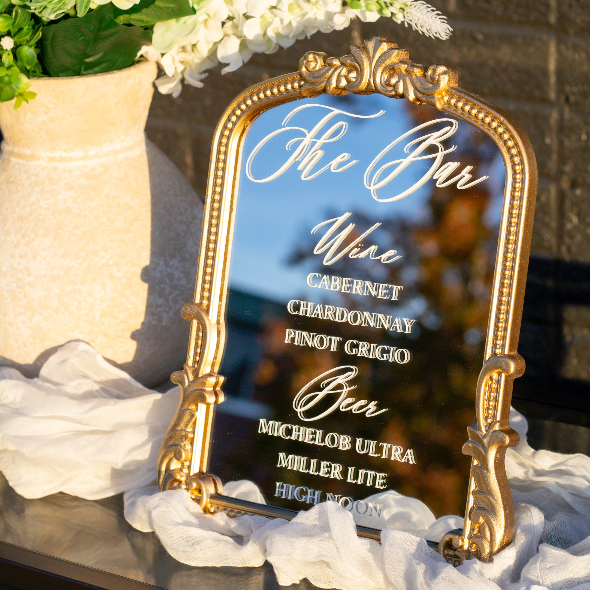 Small Cocktail Mirror