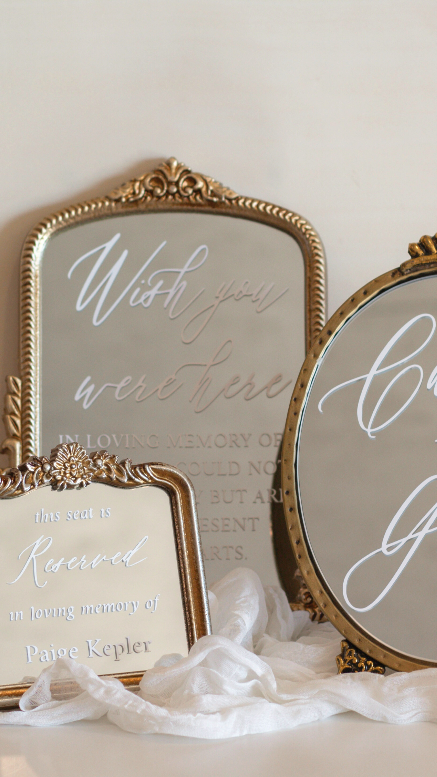 In Loving Memory Wedding Sign | This Seat Is Reserved Remembrance