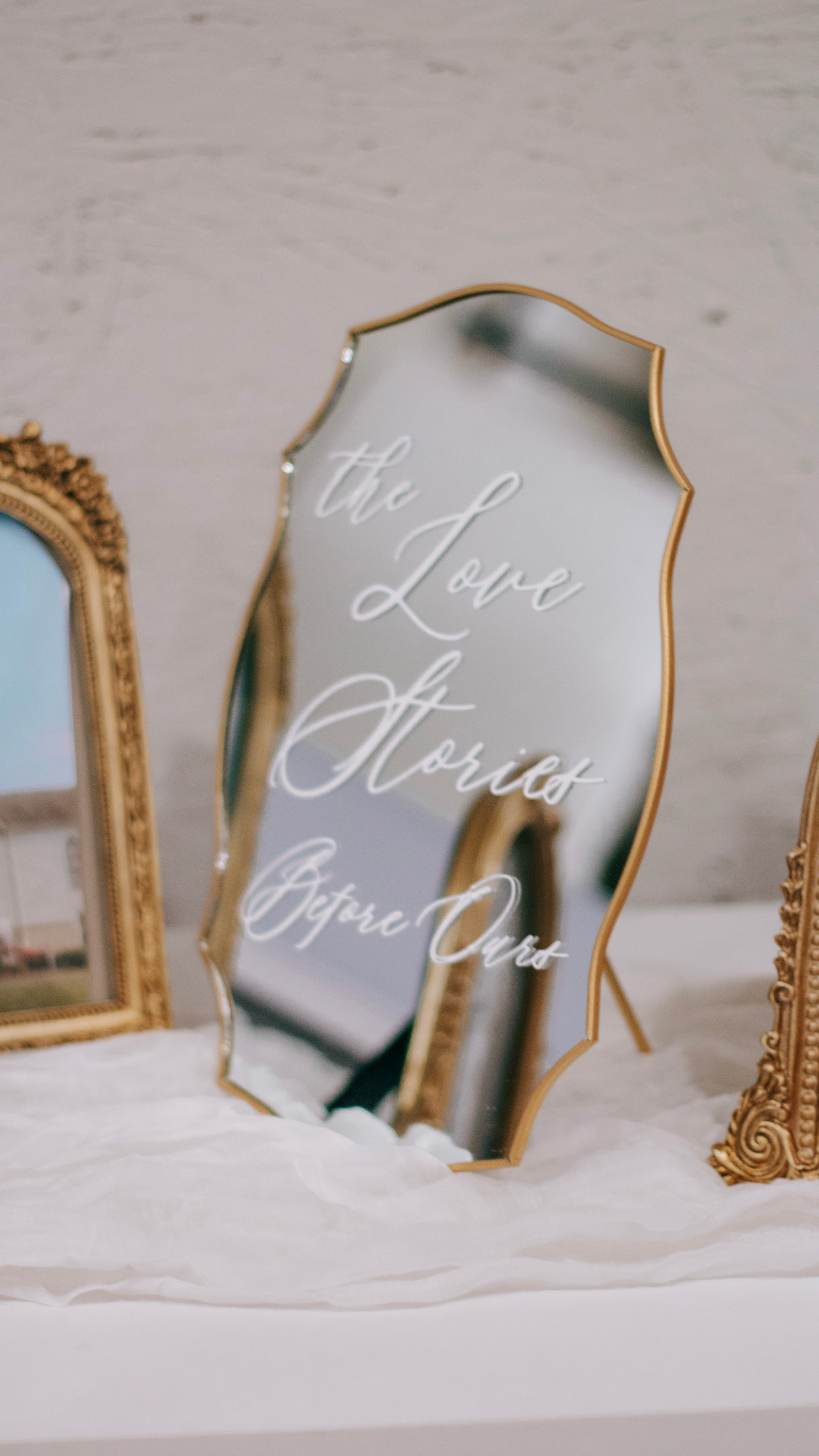 Wedding Memory Sign - The Love Stories Before Ours