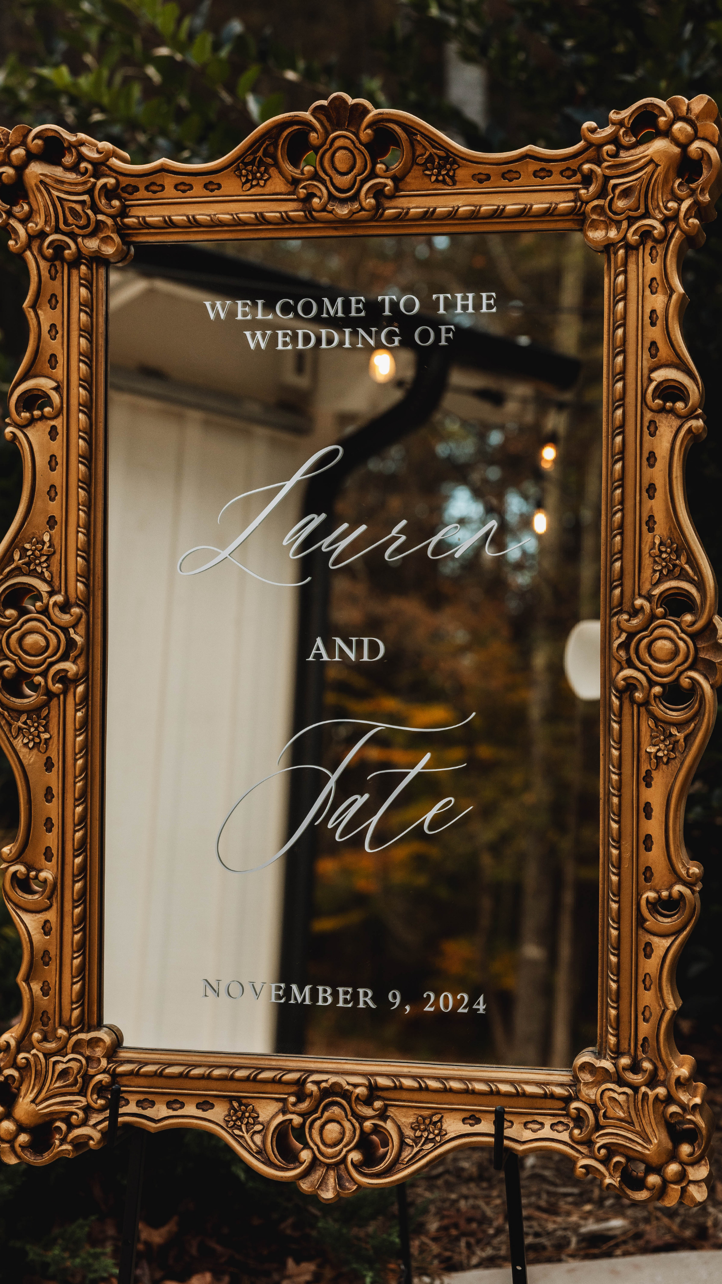 Vinyl Decal for Wedding Welcome Sign | DIY Wedding Decorations & Signage