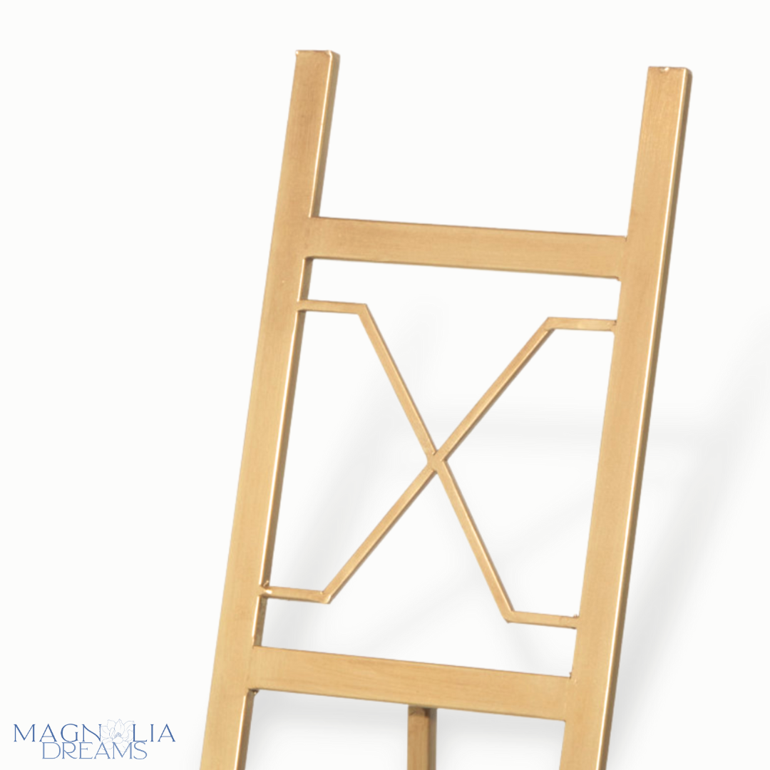 Large Gold Easel
