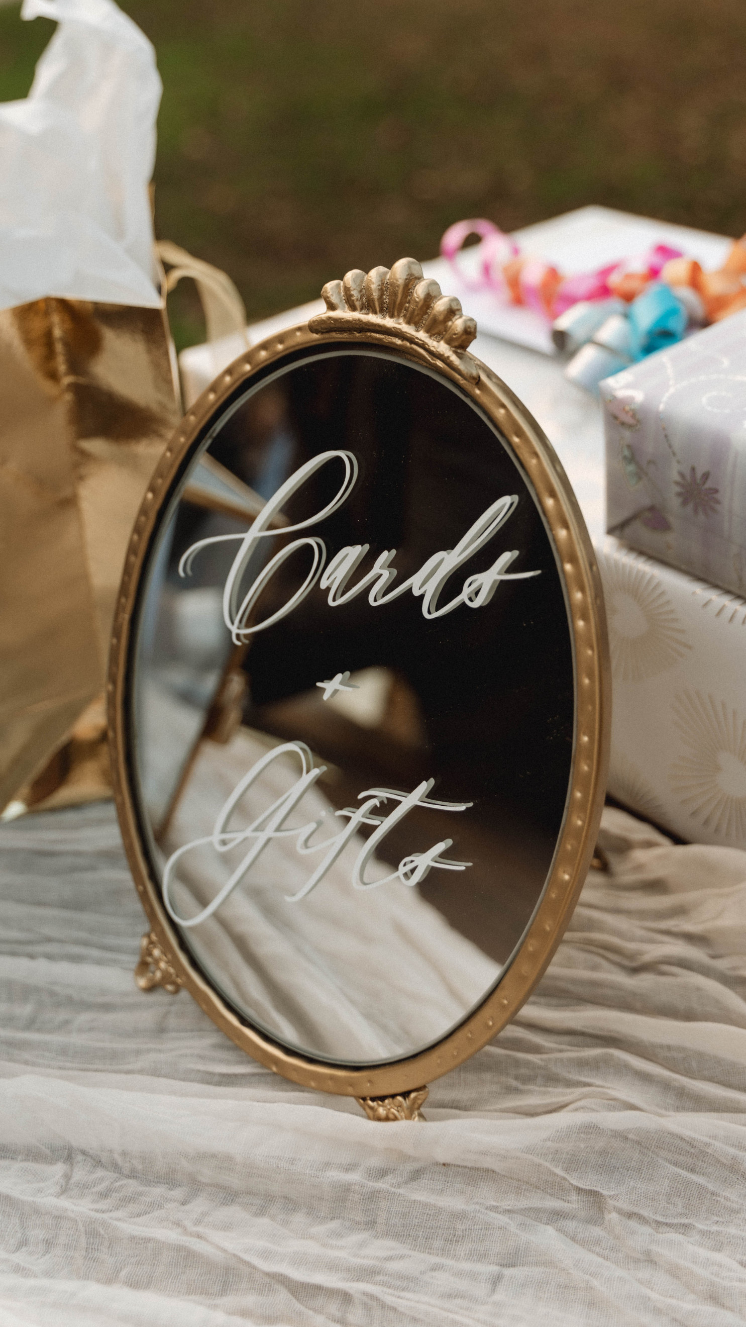 Cards and Gifts Sign