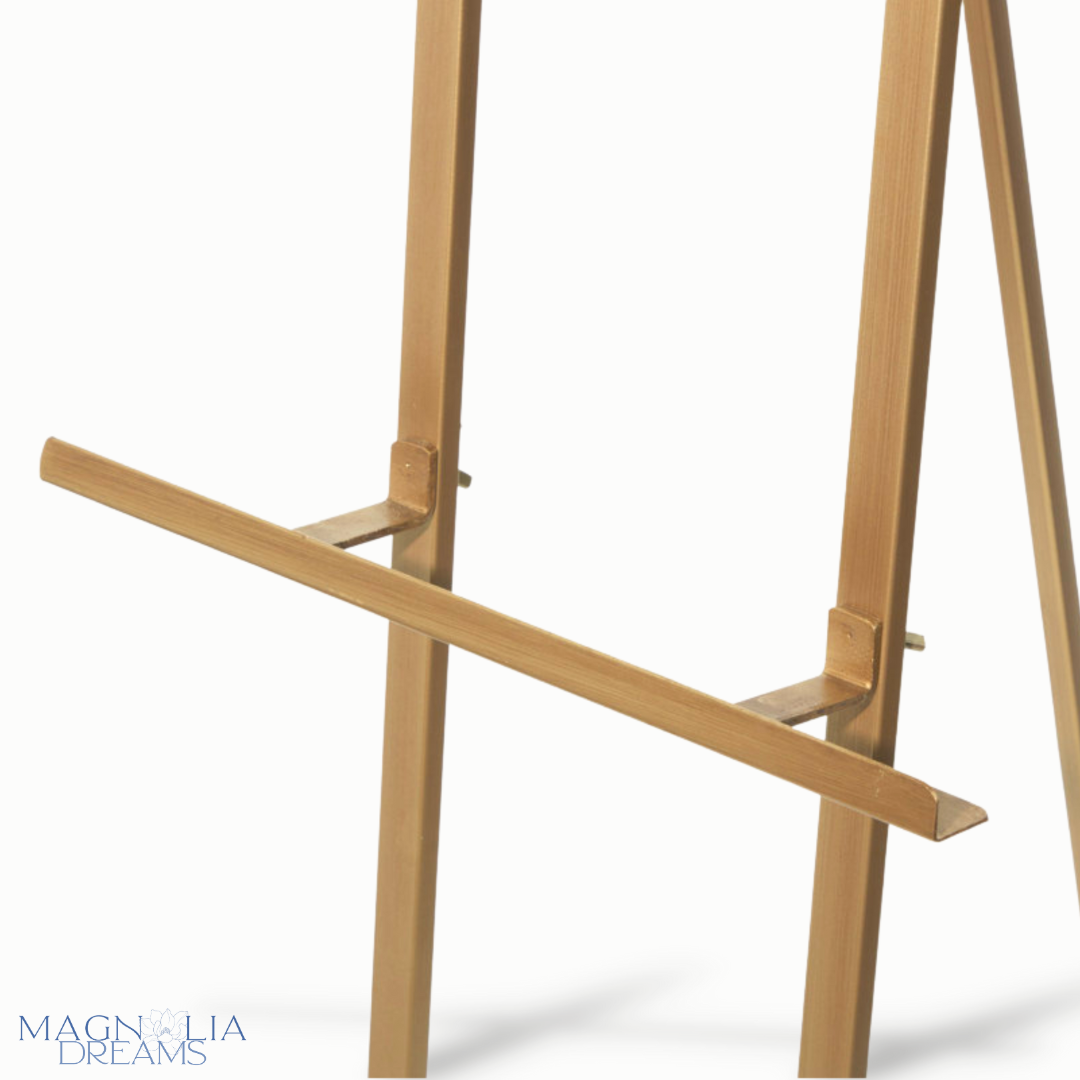 Large Gold Easel