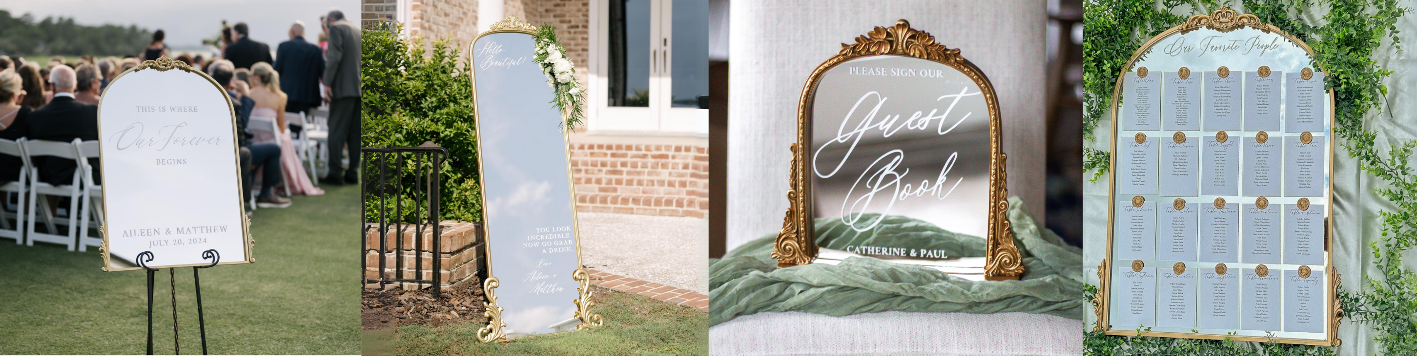 Wedding Mirrors: Inspiration for 2025 Wedding Decor