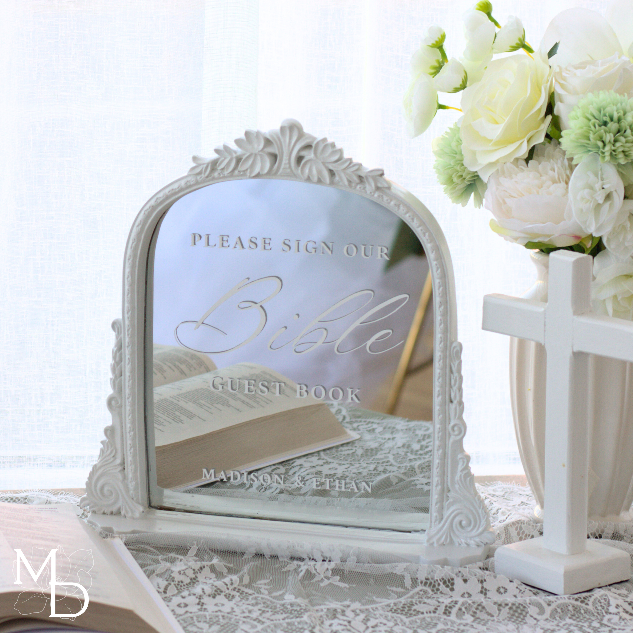 Bible Guest Book Sign