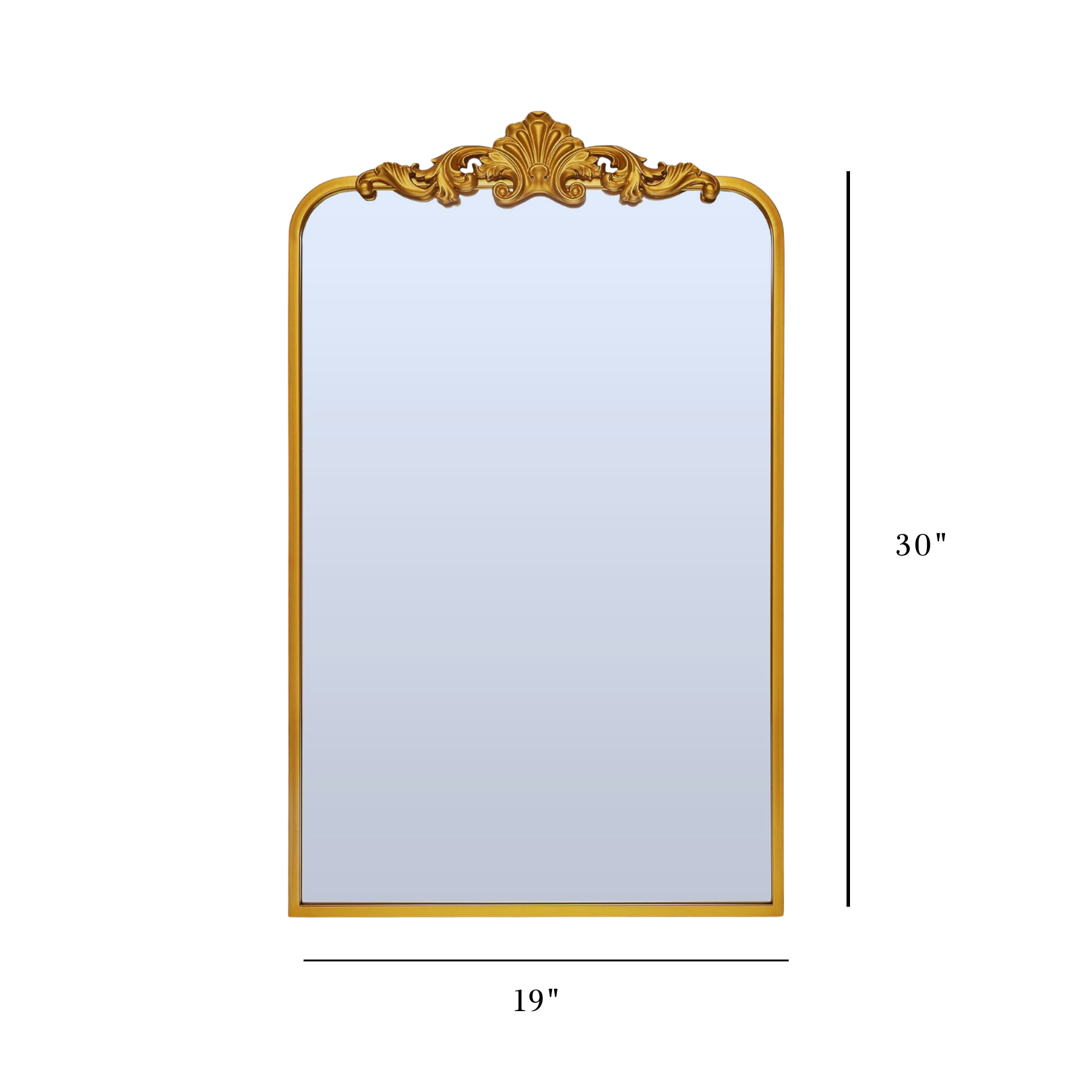 Gold Vintage Wedding Mirror